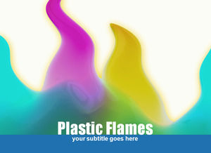 flamme en plastique