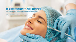 Plastic surgery medical PPT template