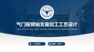 Praktyczny praktyczny szablon uniwersalnej ppt obrony uniwersyteckiej Uniwersytetu Zhejiang