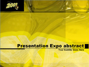 Präsentation expo abstrakt