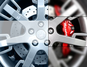 Racing Wheels Powerpoint Templates