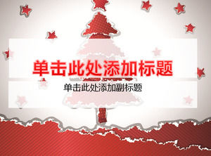 Red Pine Background Christmas Christmas Template