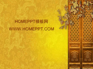 Rich classico vento cinese modello PPT scaricare