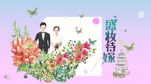 Romantic Nunta PPT Album Template