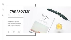 Modèle PPT de mise en page graphique simple et exquis Modèle PPT de mise en page graphique simple et exquis