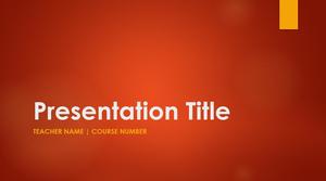 Template PPT sederhana dan sederhana dengan latar belakang merah Template PPT sederhana dan sederhana dengan latar belakang merah