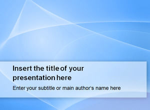 Powerpoint albastru simplu, template-uri