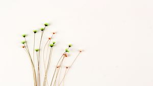 Blumenstraußblumen-PPT-Hintergrundbild des einfachen Blumenstraußes