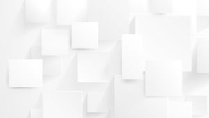 Simple white floating PPT background image