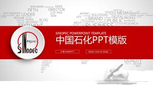 Szablon Sinopec Sinopec PPT