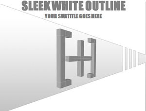 SLEEK GARIS PUTIH