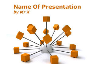 Projeto de Rede Social Global do PowerPoint