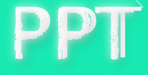 Studio promo PPT template