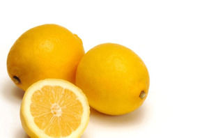 세 외로운 노란색 레몬 파워 포인트 템플릿