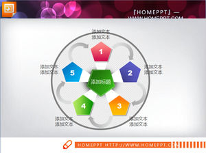 Three PPT chart material for diffusion polymerization