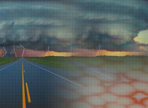 Thunderstorms Hurricane Powerpoint, the Templates