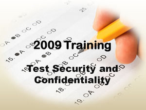 Training on test security