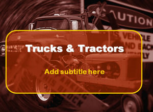LKW und Traktoren