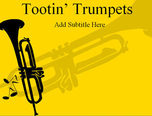 Trumpet tanduk