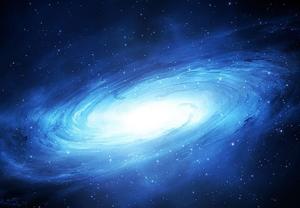 Two cosmic galaxy PPT background images