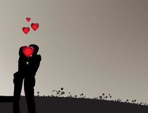Template PPT emoji Hari Valentine