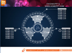 Sehr transparent dynamische Diagramm PPT