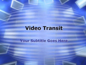 Modèles technologie de transmission vidéo Powerpoint